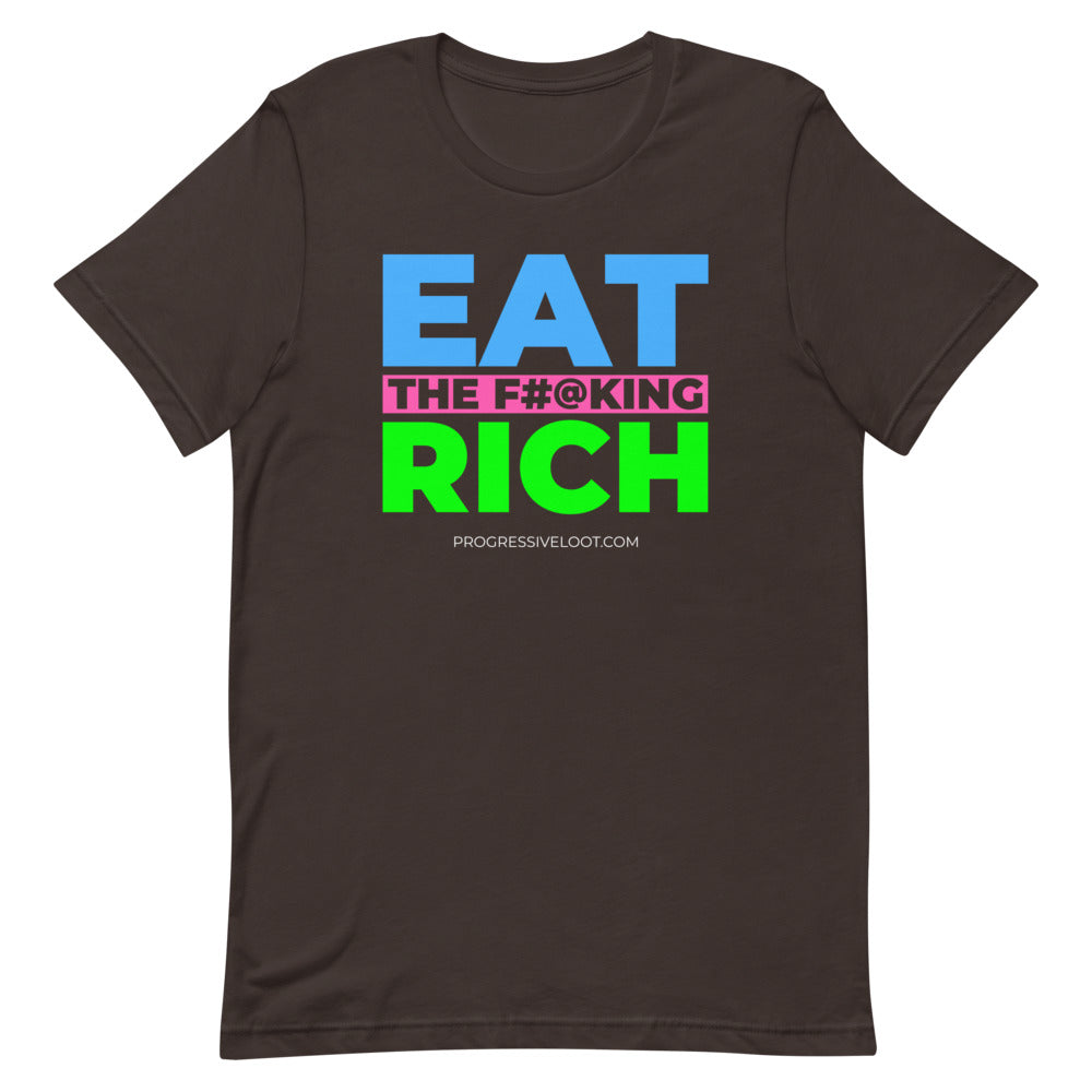 Eat the Rich Shirt Progressive Socialist Leftist Marxist Communist Trump Biden Bernie Merch Clothing Political Democrat Republican